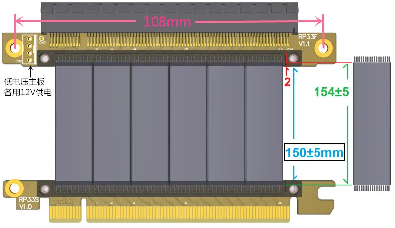 Sukvas Riser PCI-Express PCI-E 3.0 x1 x4 x8 x16 Male to Male Graphics Card Extension Riser PCIe Female to Female Ribbon Cable 5-60cm Cable Length: 15cm, Color: R11FF 